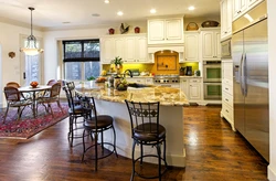 House interior inside kitchen