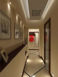 Ремонт длинного коридора в квартире фото своими