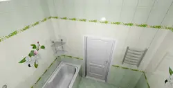 Пластикалық панельдермен ванна бөлмесінің дизайны