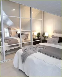 Дизайн Спальни С Зеркальным Шкафом