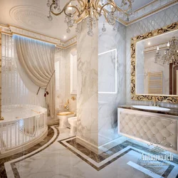 Baroque bathroom design