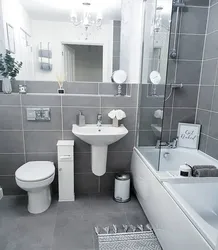 Hamam və tualet boz ağ fotoşəkil
