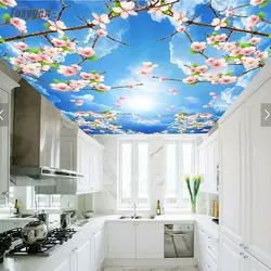 Фото дизайна пластикового потолка на кухне