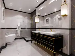 Art deco bath design