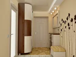 Modern interior corridor of a small apartment