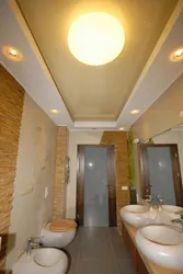 Hamam tualet dizaynında tavanlar