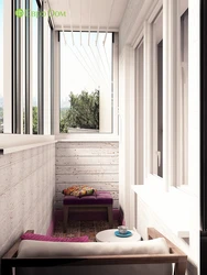 Дизайн балкона в квартире в панельном доме