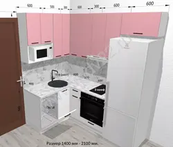 Дизайн кухни с газовой колонкой и стиральной машиной