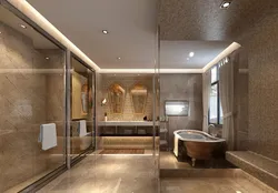 Bathroom false ceiling design