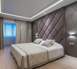 Bedroom design with fabric