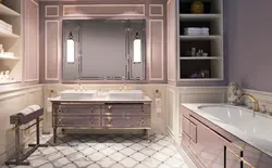 Italian bathroom interior