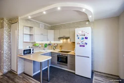 Kitchen studio design 22 sq m