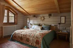 Wooden house design bedroom dacha