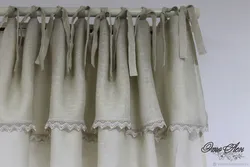 Linen Curtains For The Kitchen Photo