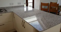 Quartz in the kitchen interior