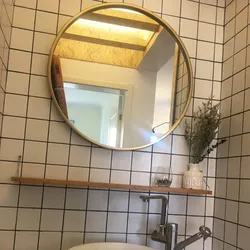 Зеркало на стену ванны фото