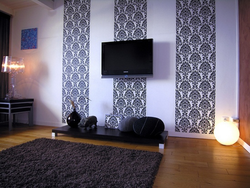 What is the best wallpaper to choose for the living room photo