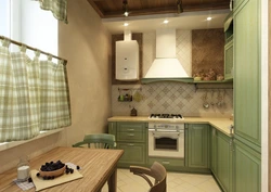 Design a kitchen interior