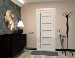 Color of interior doors in apartment interior