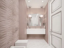 Дизайн ванны в пастельных тонах
