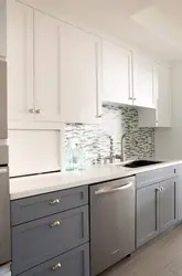 Ошхона хокистарӣ поёни сафед боло акс countertop