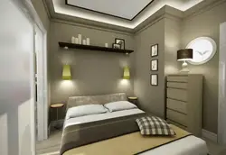 Bedroom design in a room without a window
