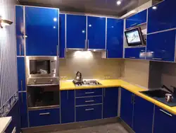 Photo of kitchen made of plastic corner all