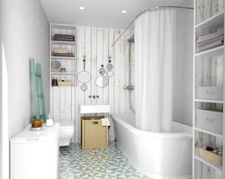 Bath tile photo scandinavian style