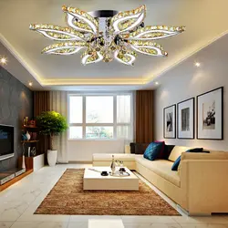 Ceiling Lighting In The Living Room Design Photo