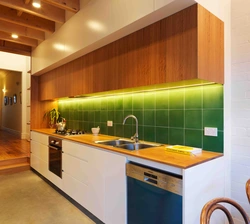 Kitchen Design Green Apron