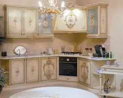 Rococo kitchens in the interior style