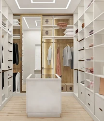 Design Of Dressing Rooms In A Modern Style Photo