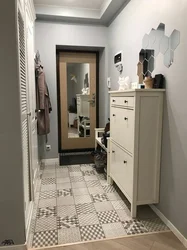 Photo of floors in a narrow hallway