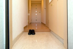 Photo of floors in a narrow hallway