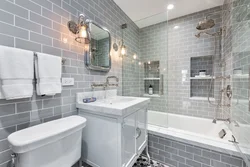 Hog tile in the bathroom photo design