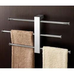 Bathroom design towel holders