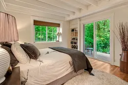 Дизайн спальни с выходом на террасу фото
