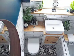 Дизайн ванны в небольшом доме