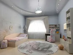 Дизайн потолка спальня подростка