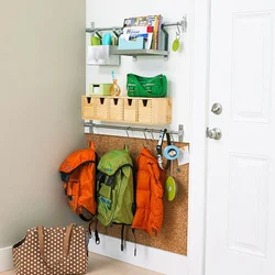 Hallway storage design