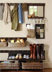 Hallway storage design