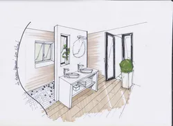 Bath interior drawings