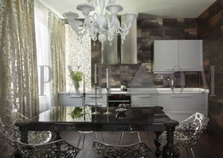 Art kitchen interior design