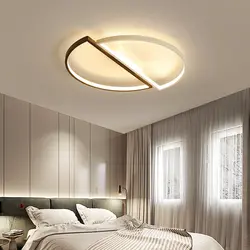 Light Design In The Bedroom On A Suspended Ceiling