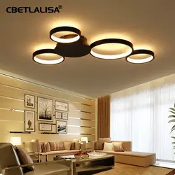 Светильники светодиодные потолочные в интерьере гостиной