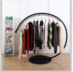 Hanger in the bedroom interior