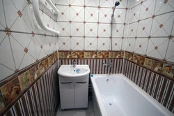 Panellər foto hamam ilə tualet təmiri