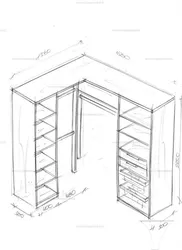 DIY Kiyinish Xonasining Rasmlari Va Diagrammalarining Fotosuratlari