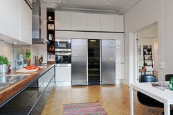 Kitchens with high ceiling design photo