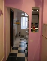 Фото оформить дверной проем на кухню